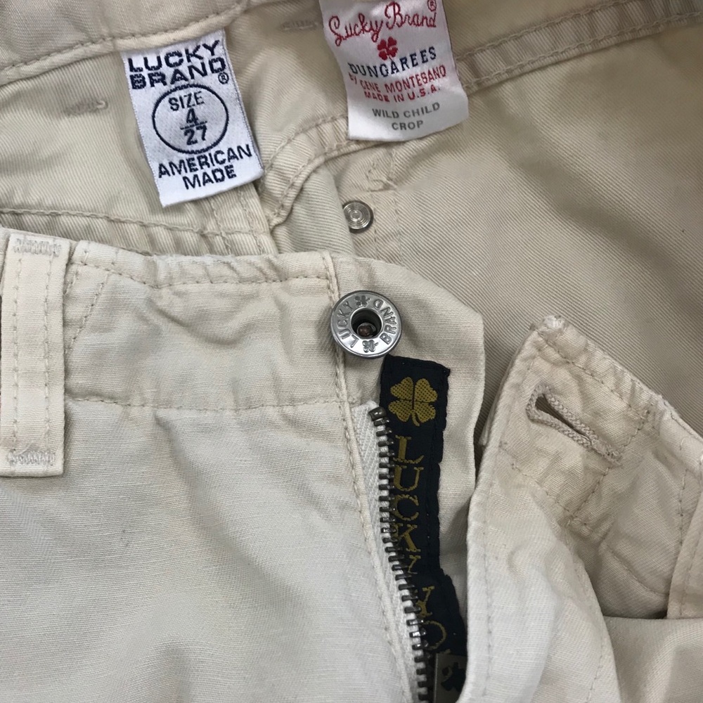 Lucky Brand Jeans Cropped. Size 4 - Picture 6 of 7